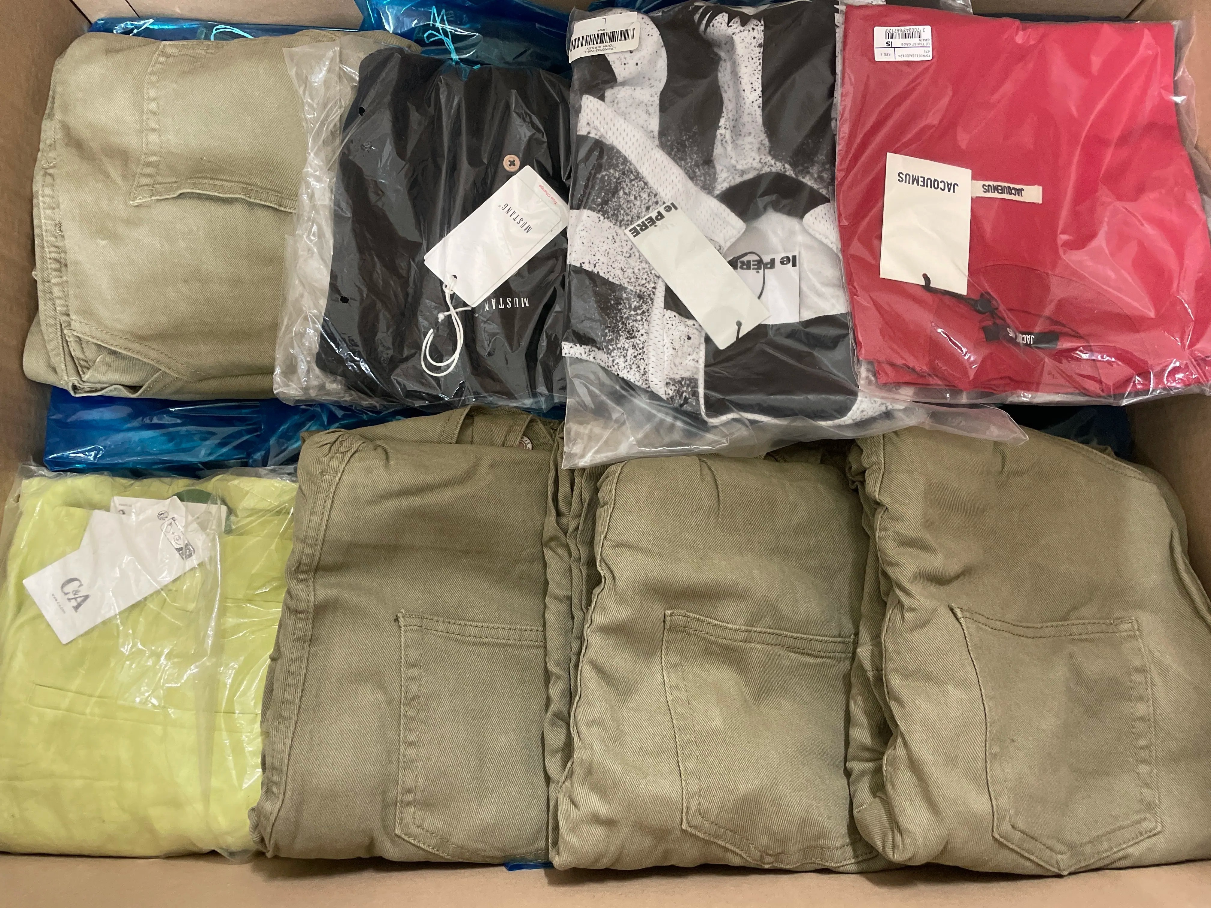 Jacquemus & Mustang Clothing and more