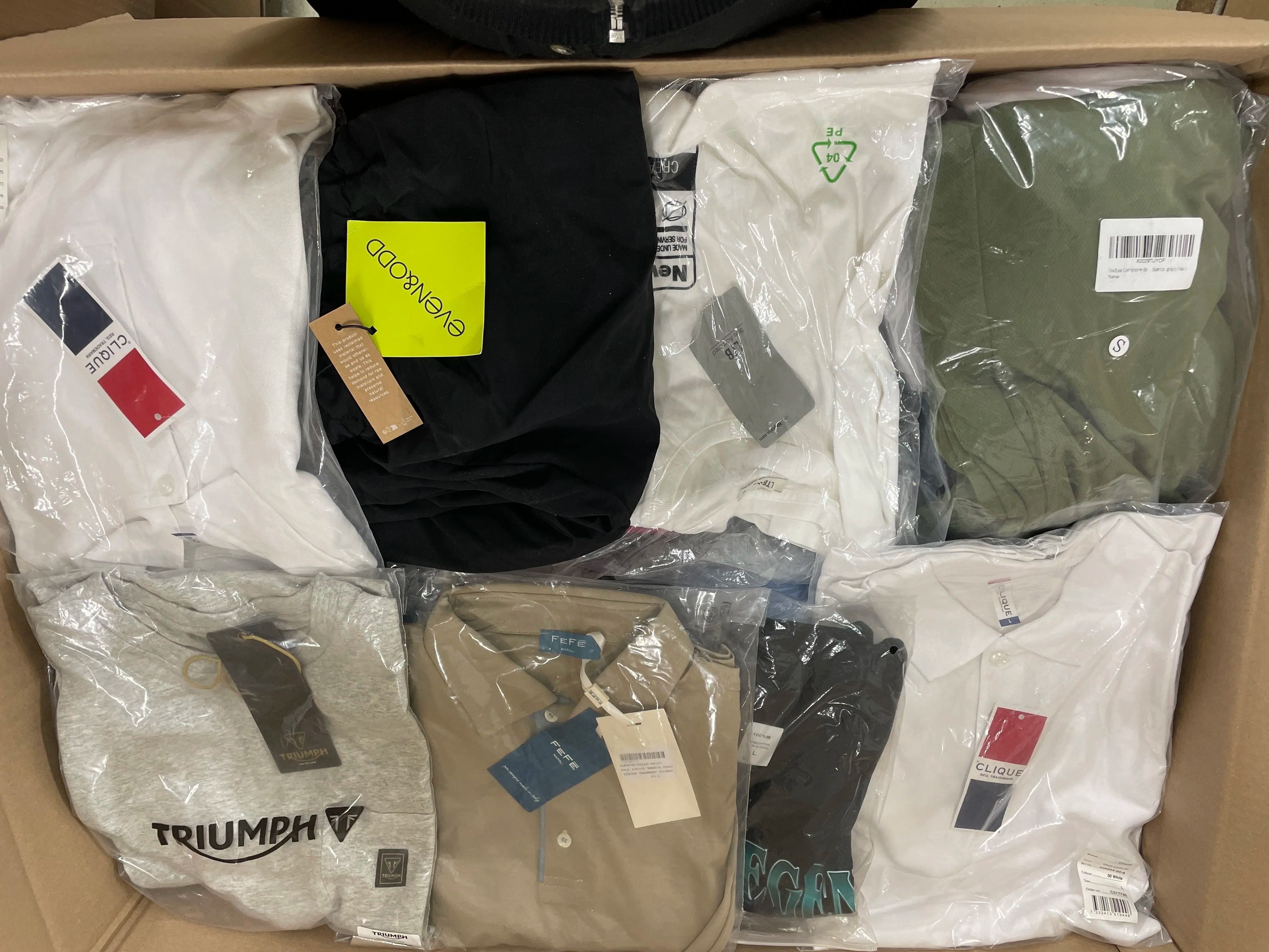 8x Clique & Evenodd Shirts and more