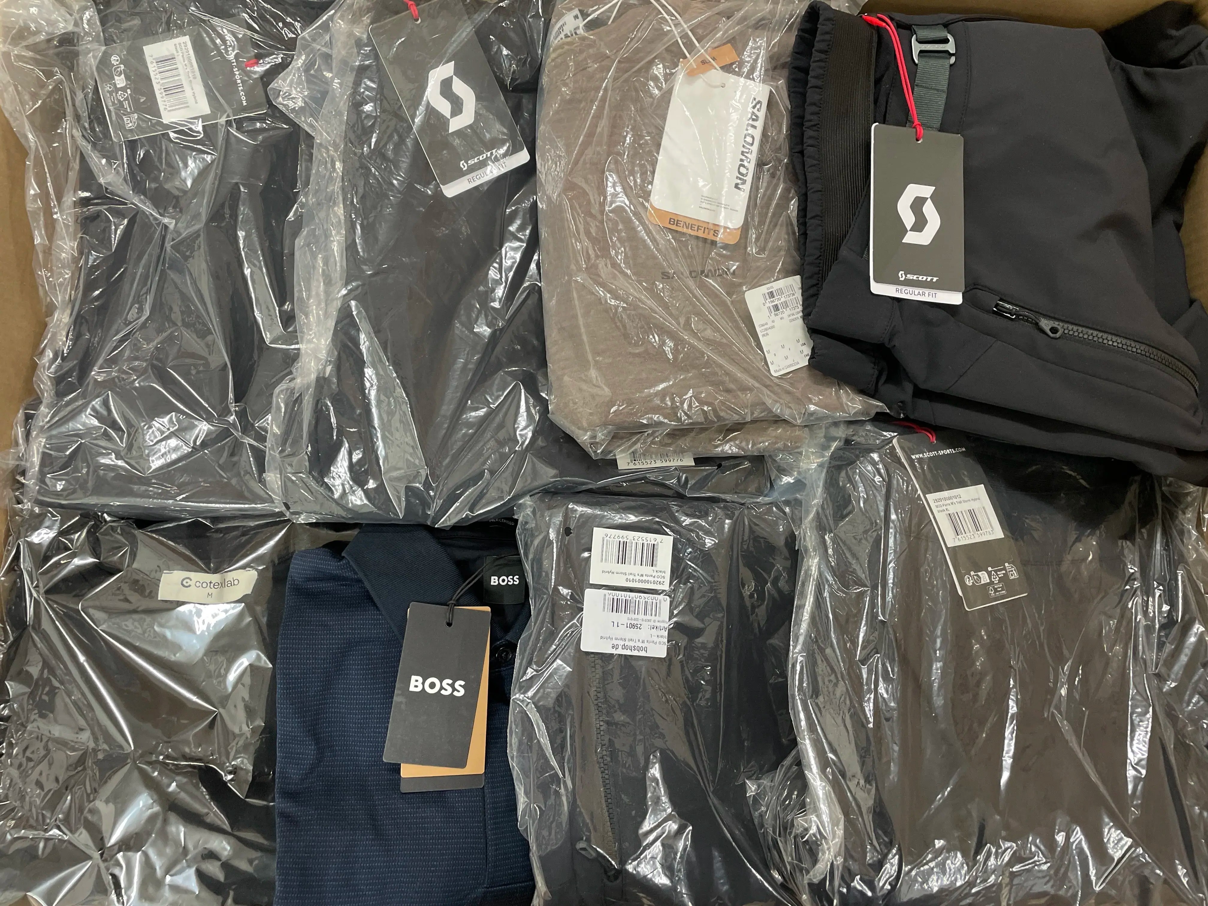 8x (Boss, Scott, Salomon, Cotex Lab Clothing)
