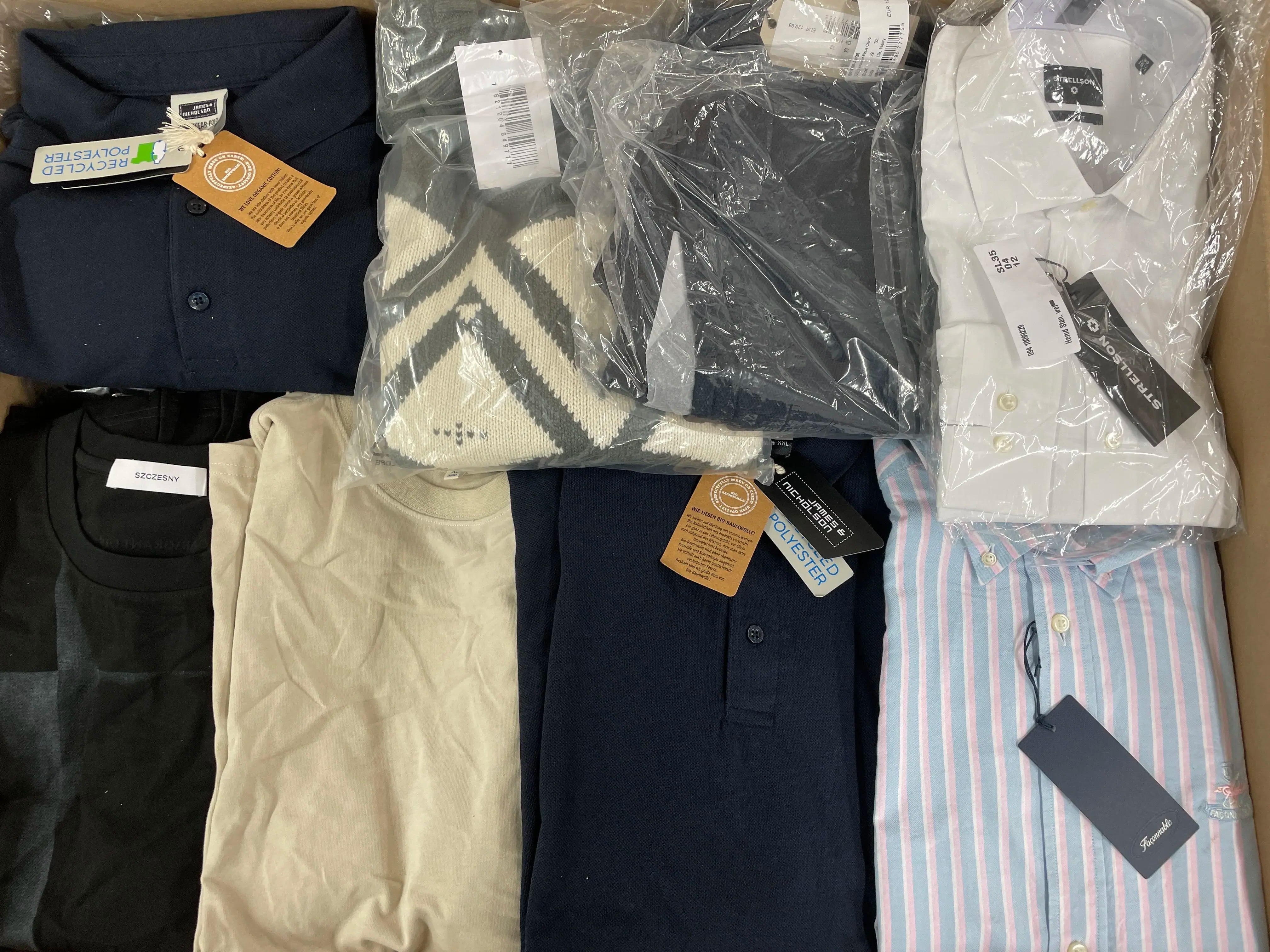 8x Shirts (Strellson, James & Nickolson Szczesny, Faconnable and more)