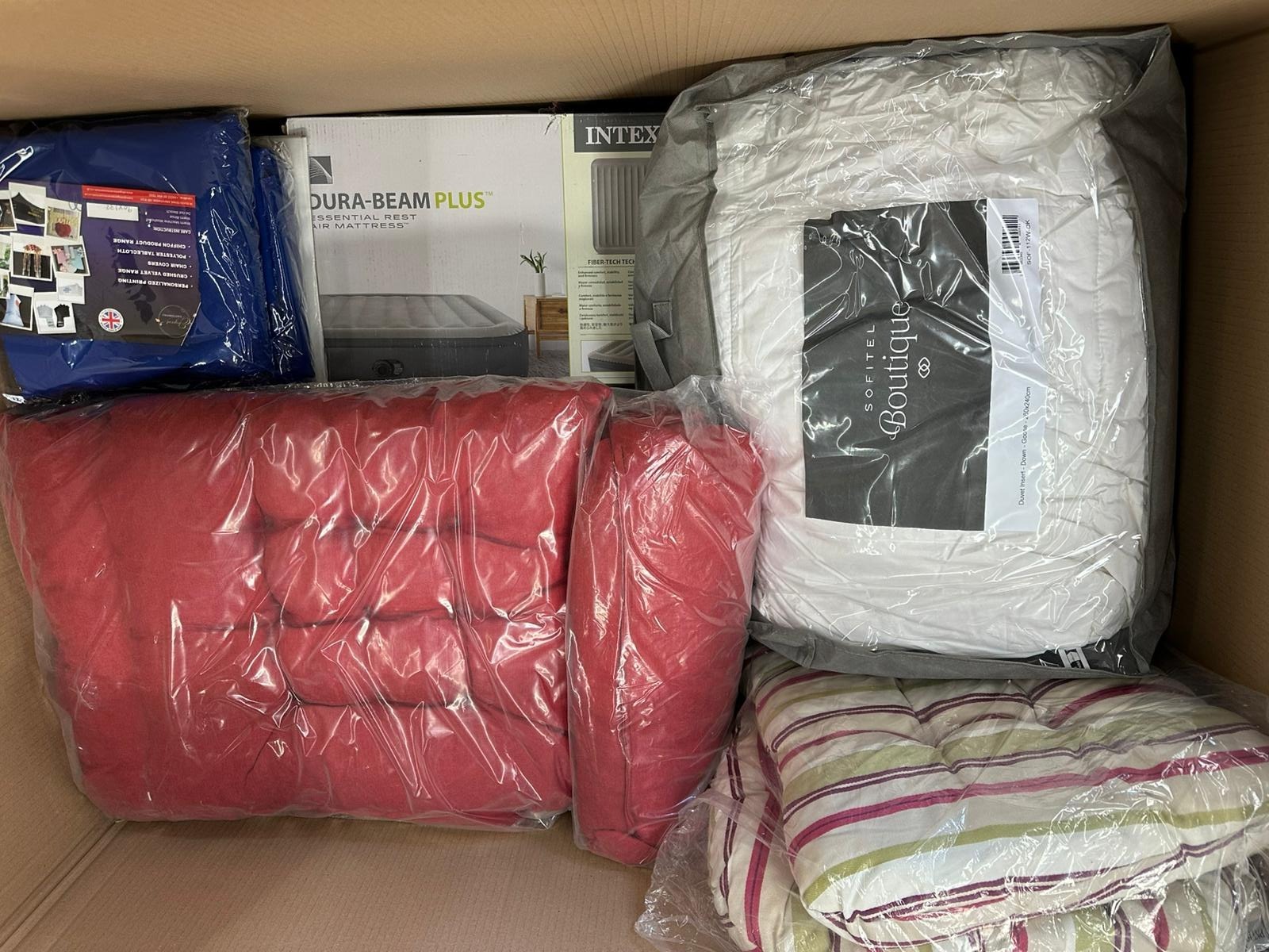 Dura Beam Plus, SofiTel-Teppiche, Decken, Bettlaken und mehr