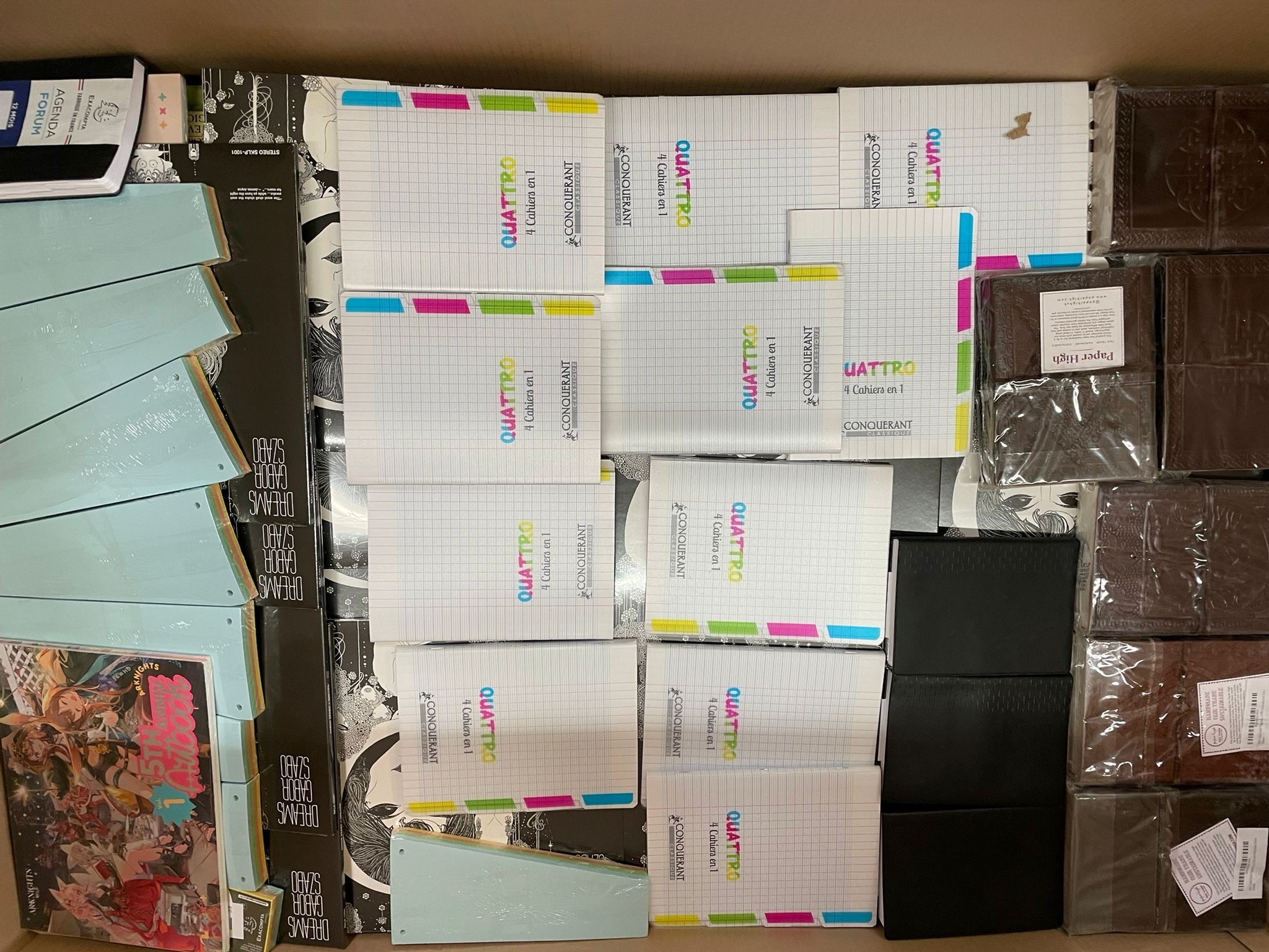 Conquerant Notizbücher, Tagebücher und mehr