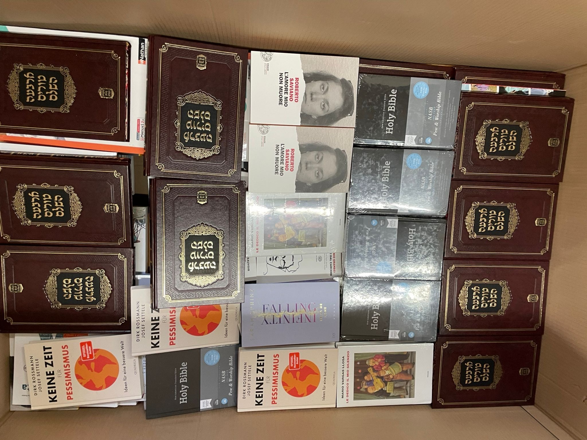 Heilige Bibel und weitere Bücher