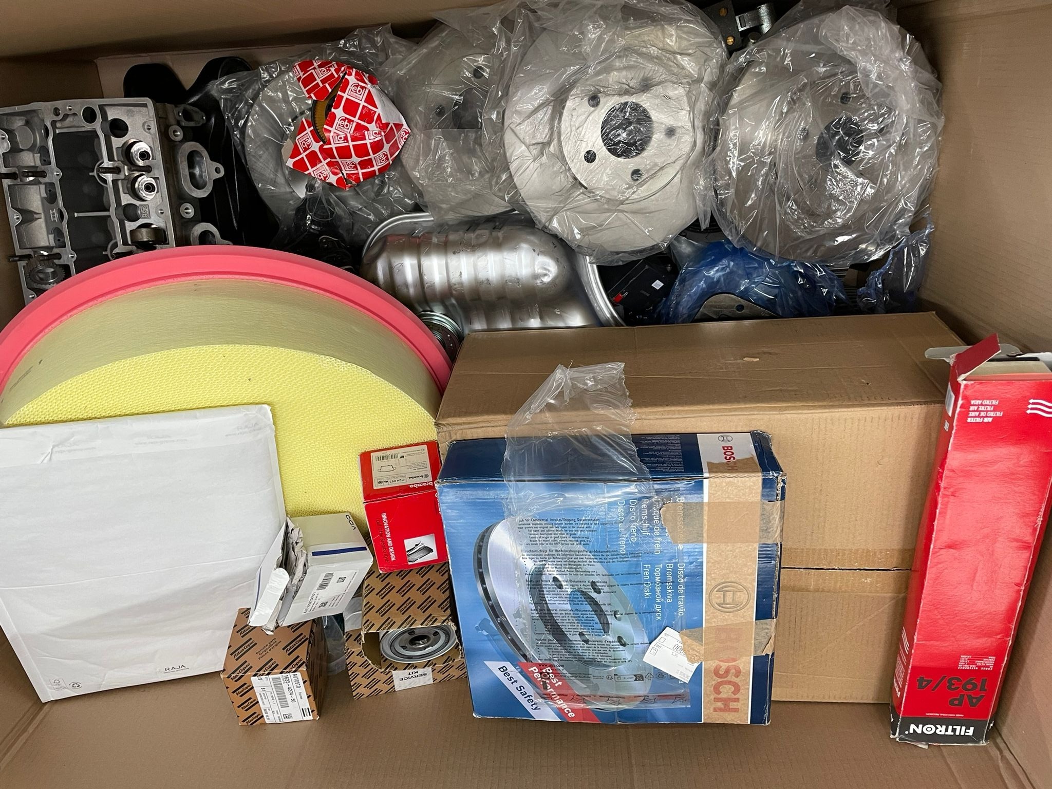 Bosch-Bremsscheibe, Filtron-Luftfilter, Motor- & Autoteile und mehr