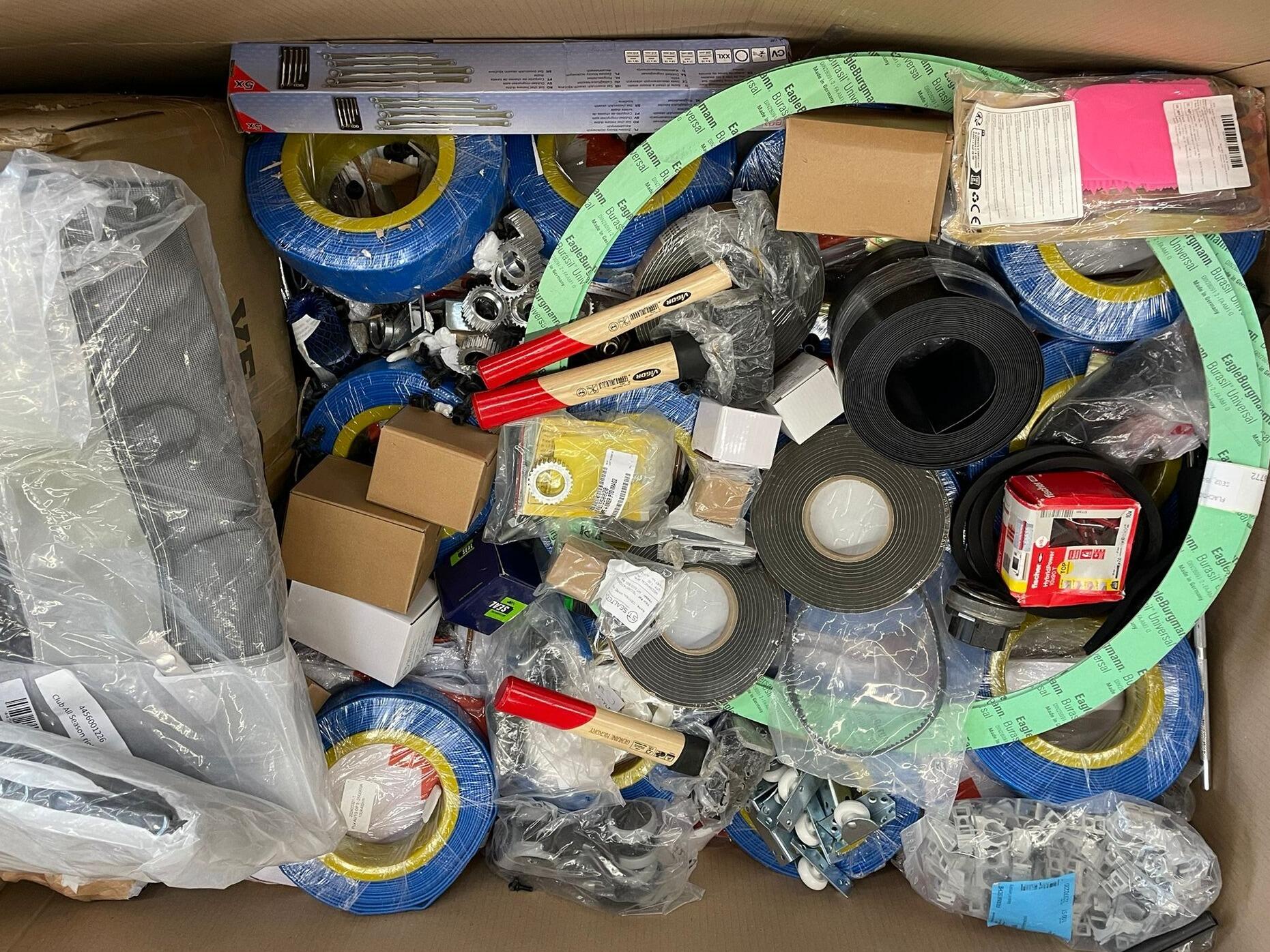 EagleBurgmann Dichtungen, Bürsten, Klebebänder, Befestigungselemente, Haken und mehr