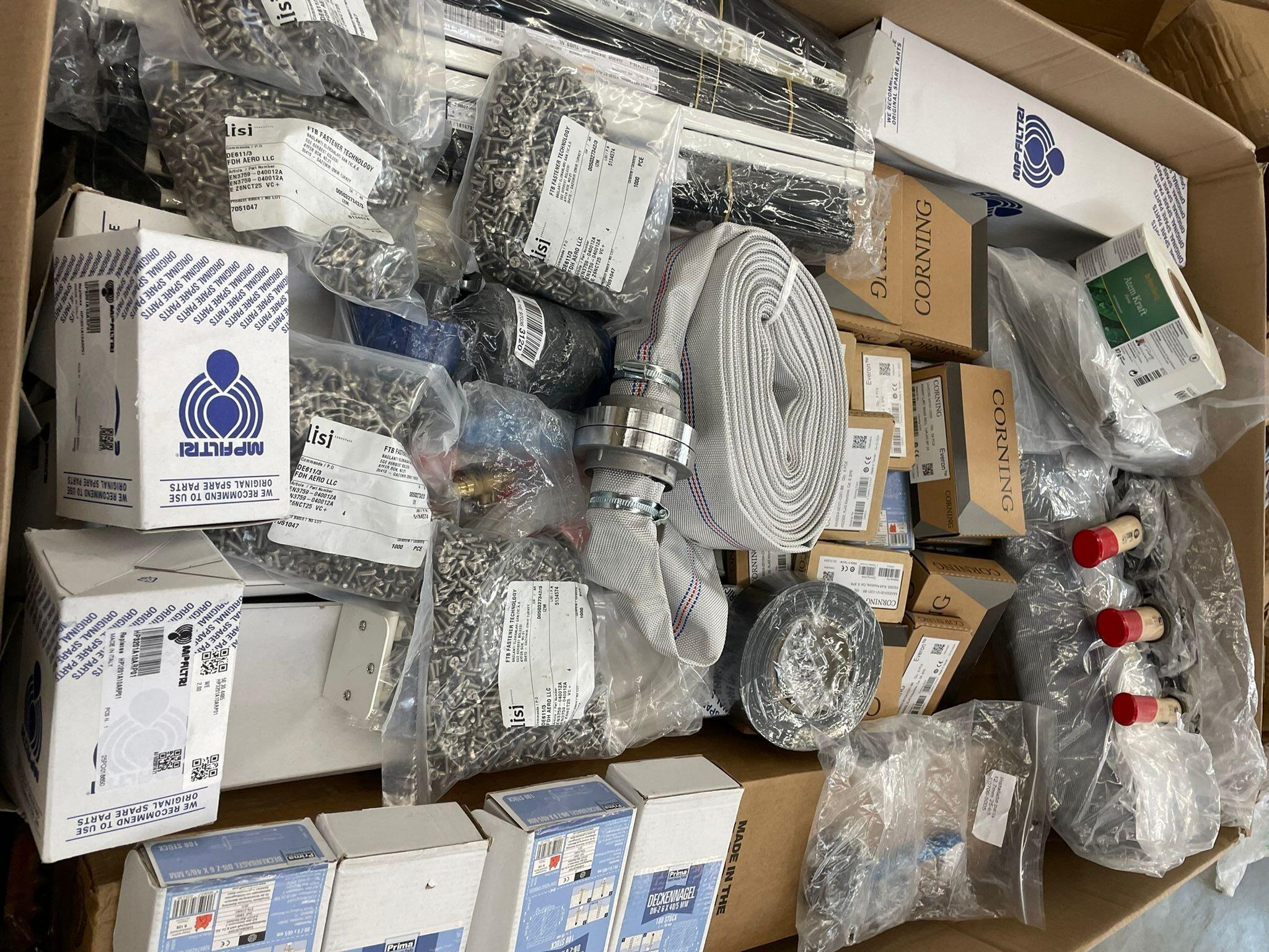 MP Filtri Ersatzteile, Feuerwehrschlauch, Corning Steckverbinder, Schrauben und mehr