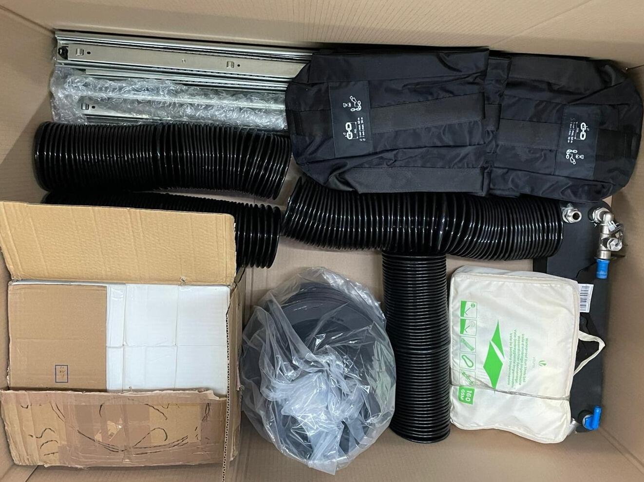 Abwasserschläuche, Bremsscheibe und mehr