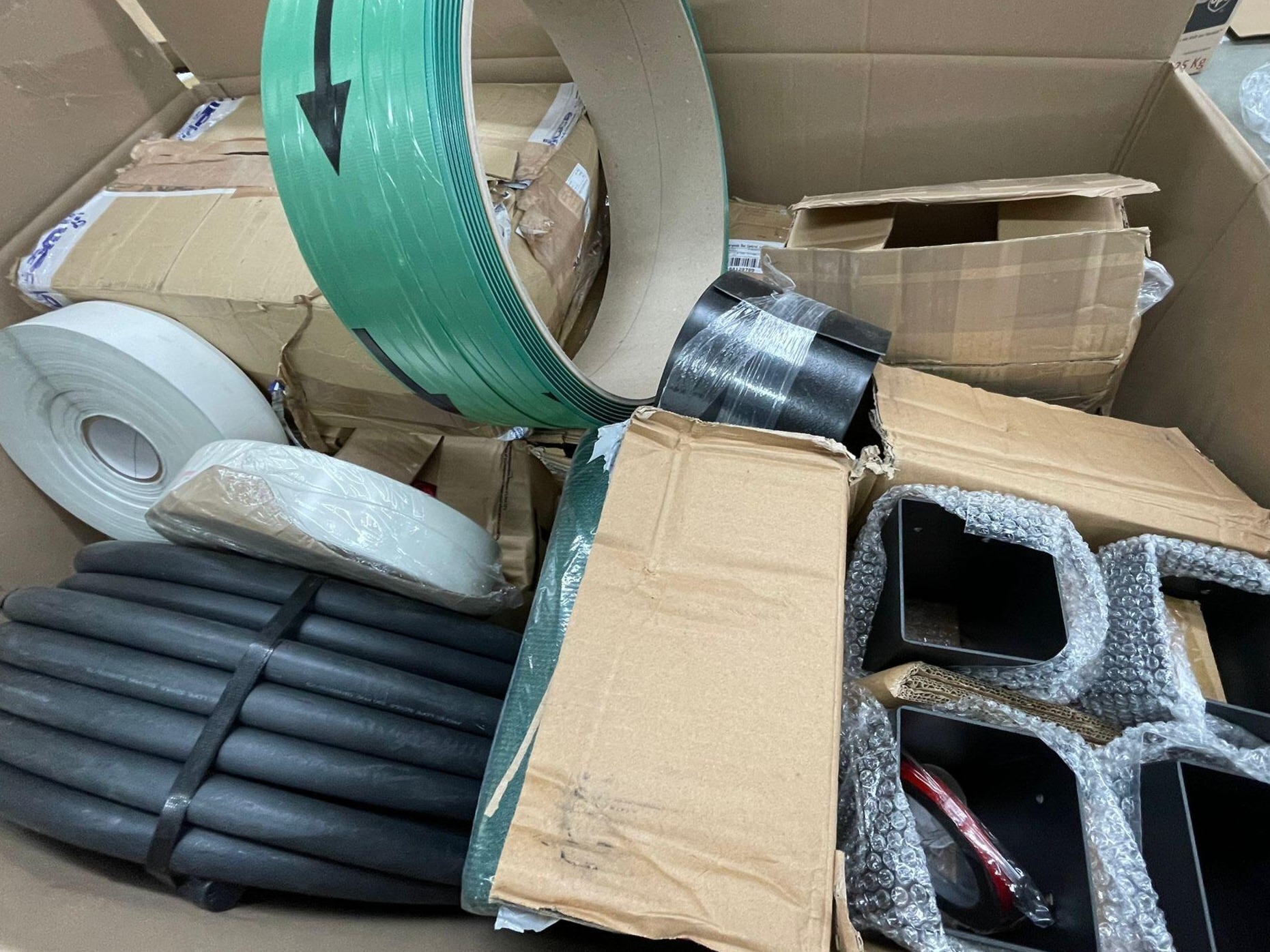 Metal Brackets, Hoses, Straps, Tape Rolls and more