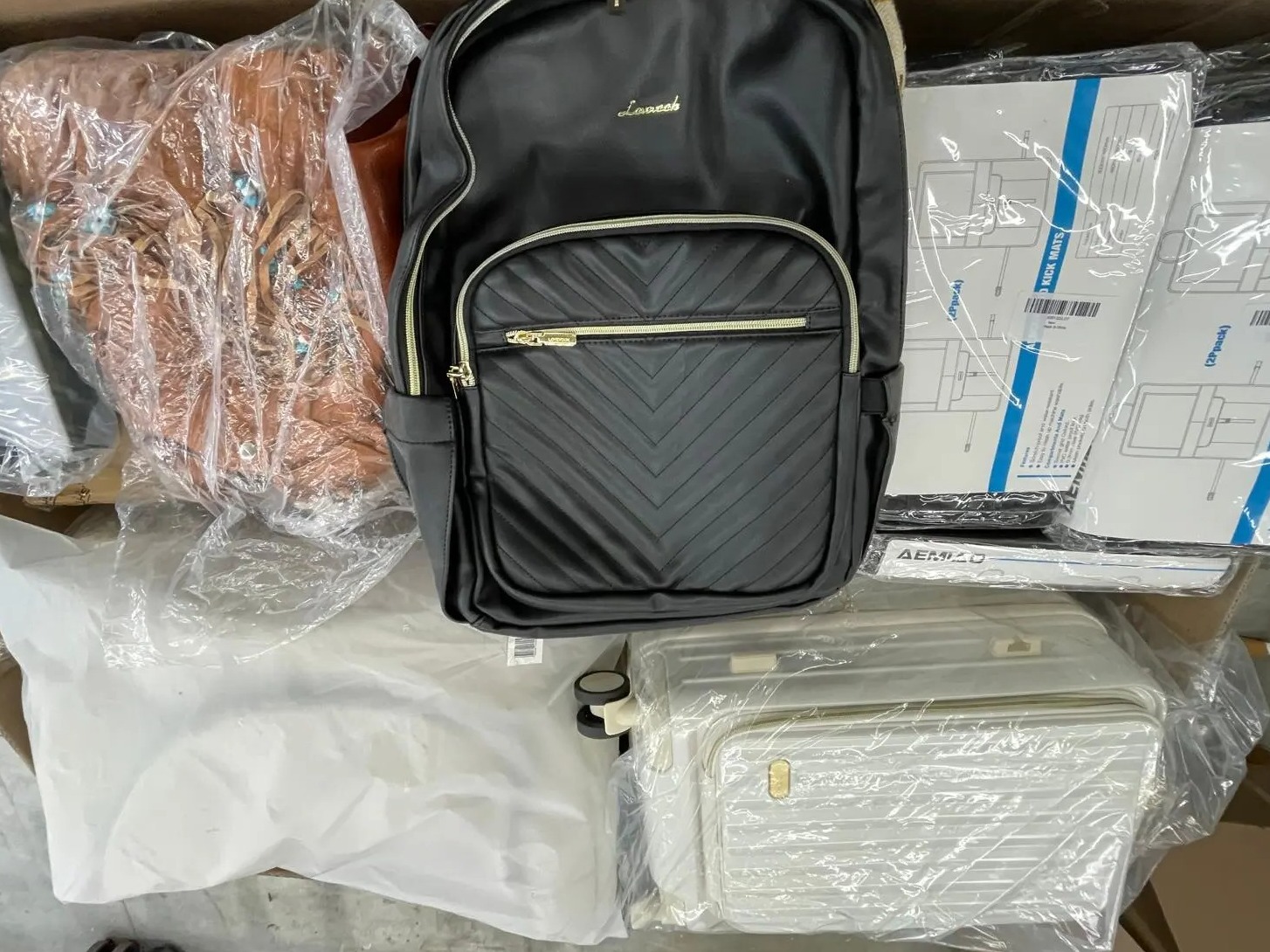 Backpack, Suitcases, Bags and more