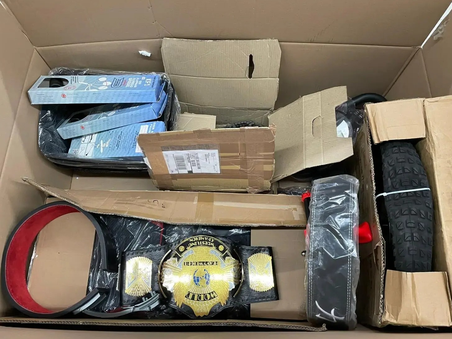 Fitness Belt, Tires and more