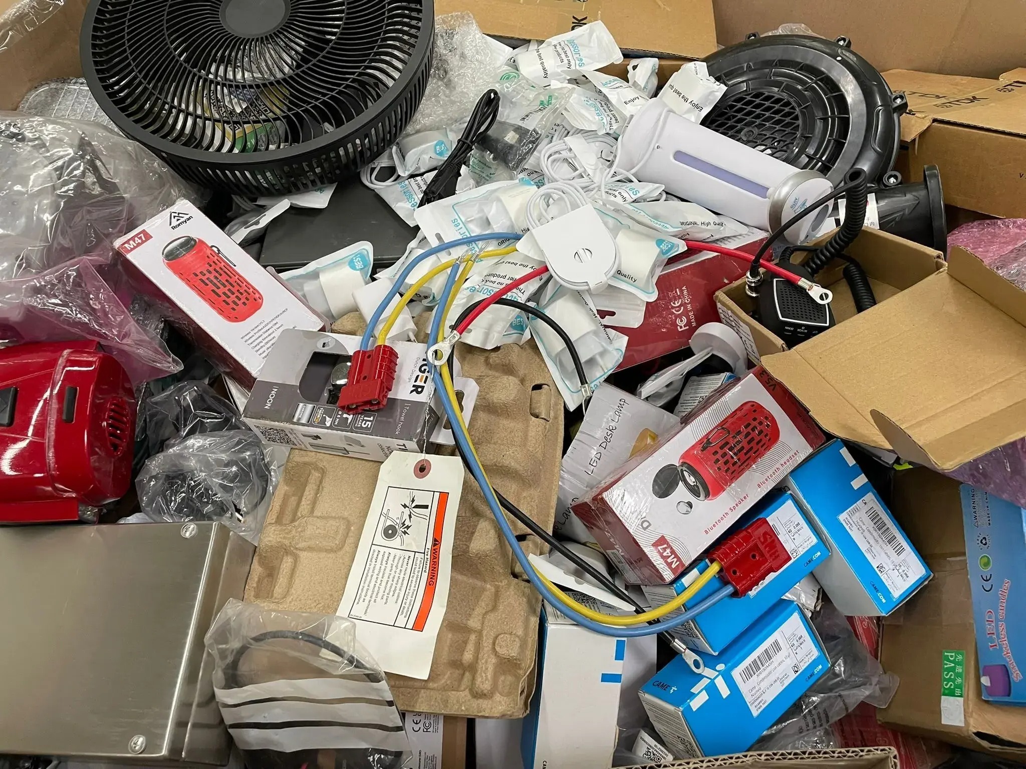 MZJ Speaker, Fans Accessories, Cables, Chargers, LED Lamps and more