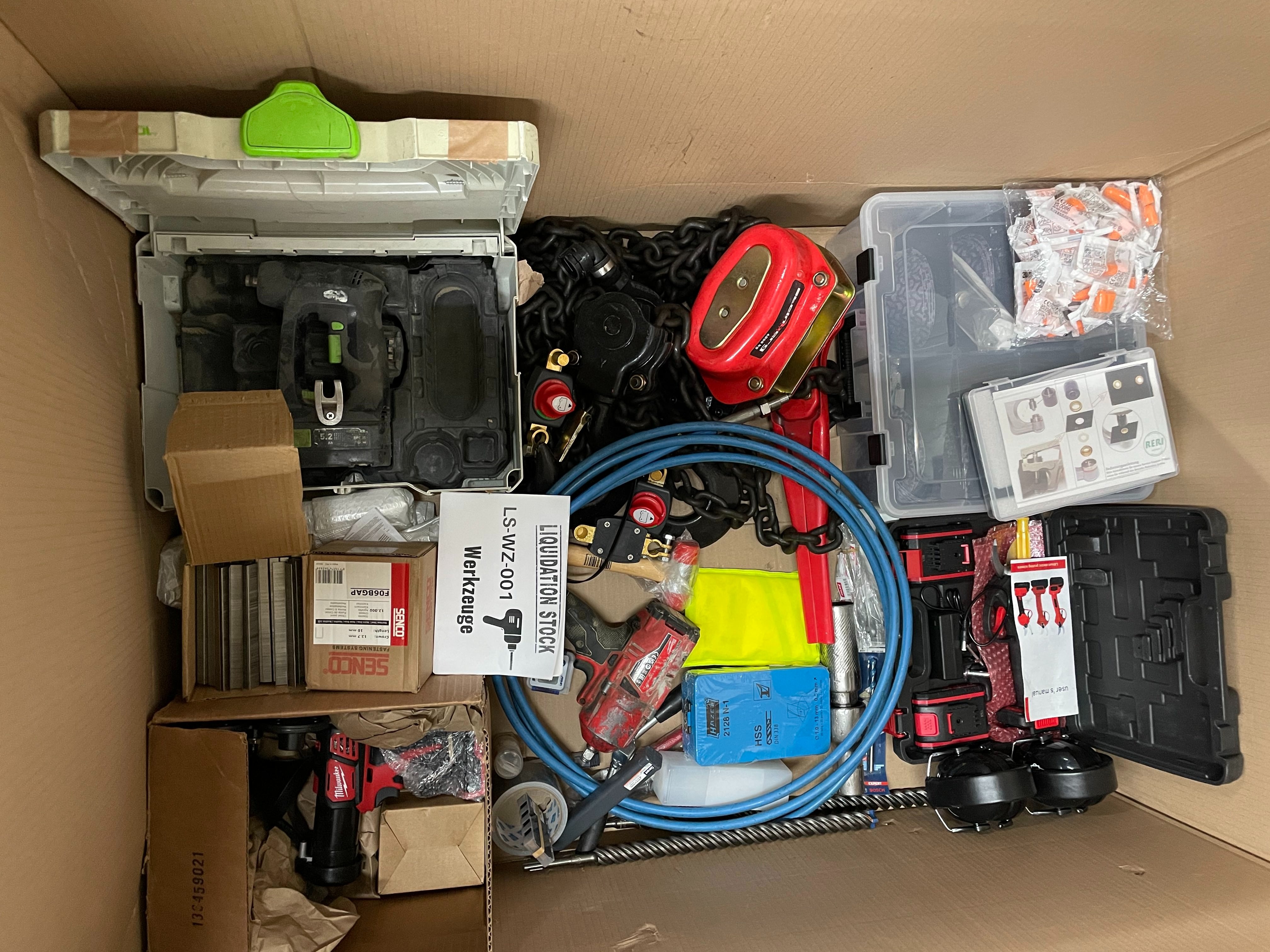 Senco Tools, Milwaukee Drill, Chain Hoist, Power Tools, Casters, Hoses, Tool Boxes and more