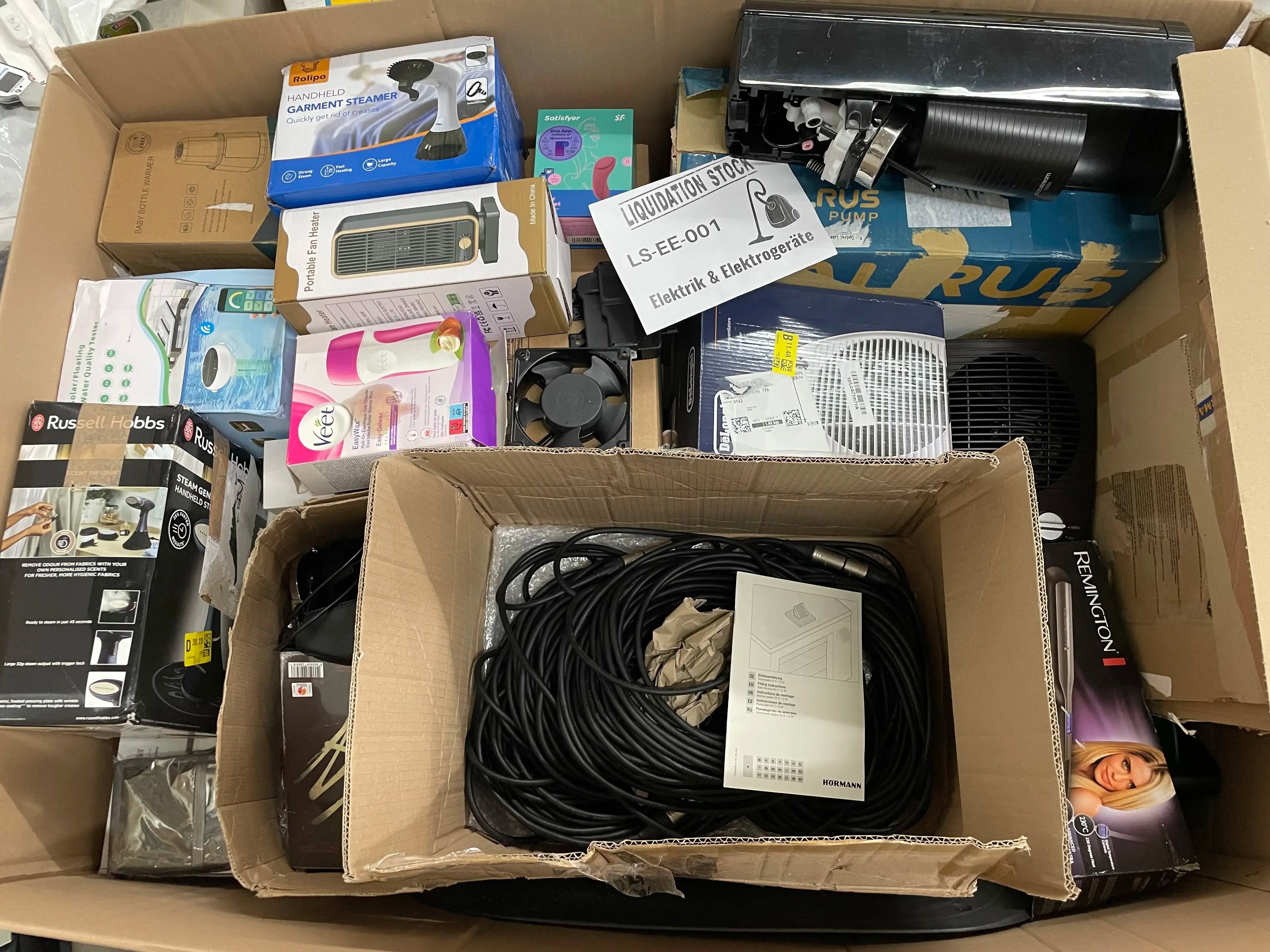 Hair Dryers, Garment Steamers, Veet Hair Remover, Fans, Cables, Pump, Heater and more