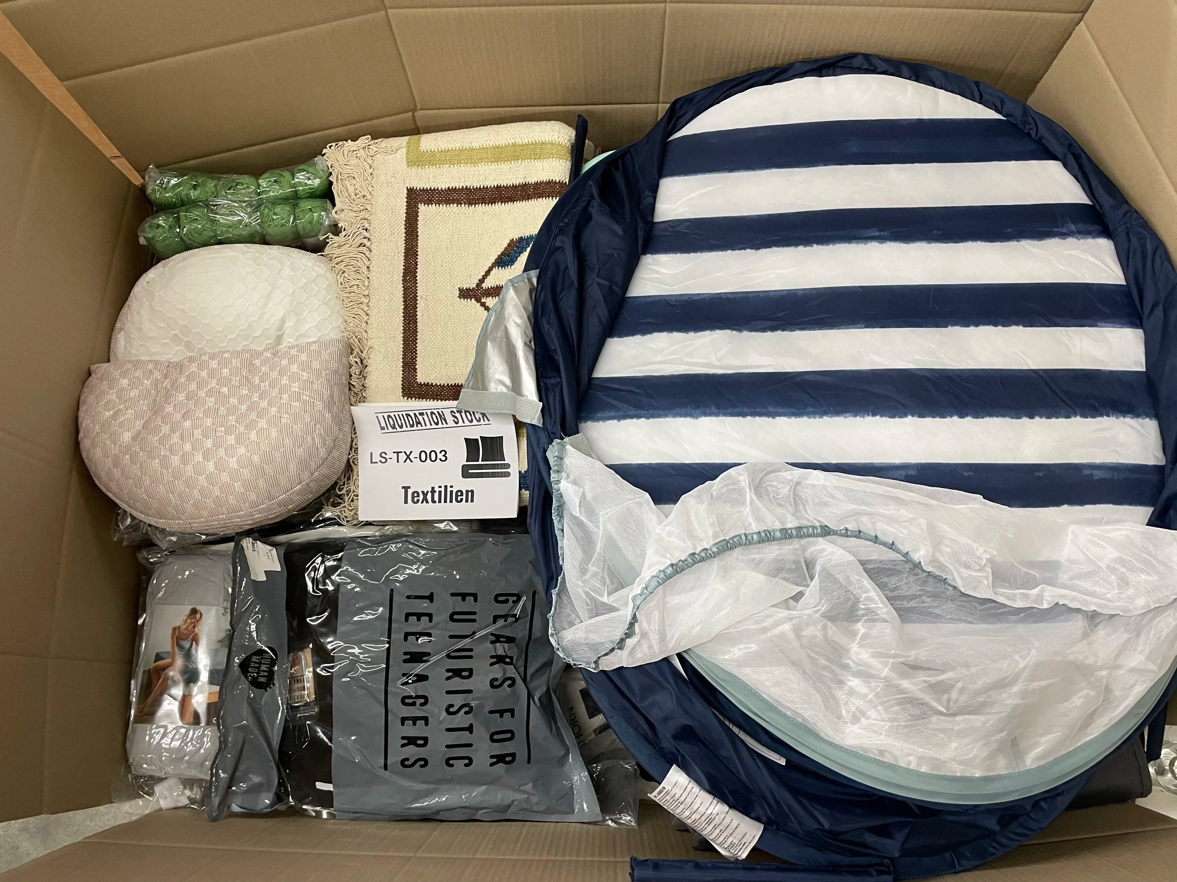 Pillows, Towels, Laundry Basket and more