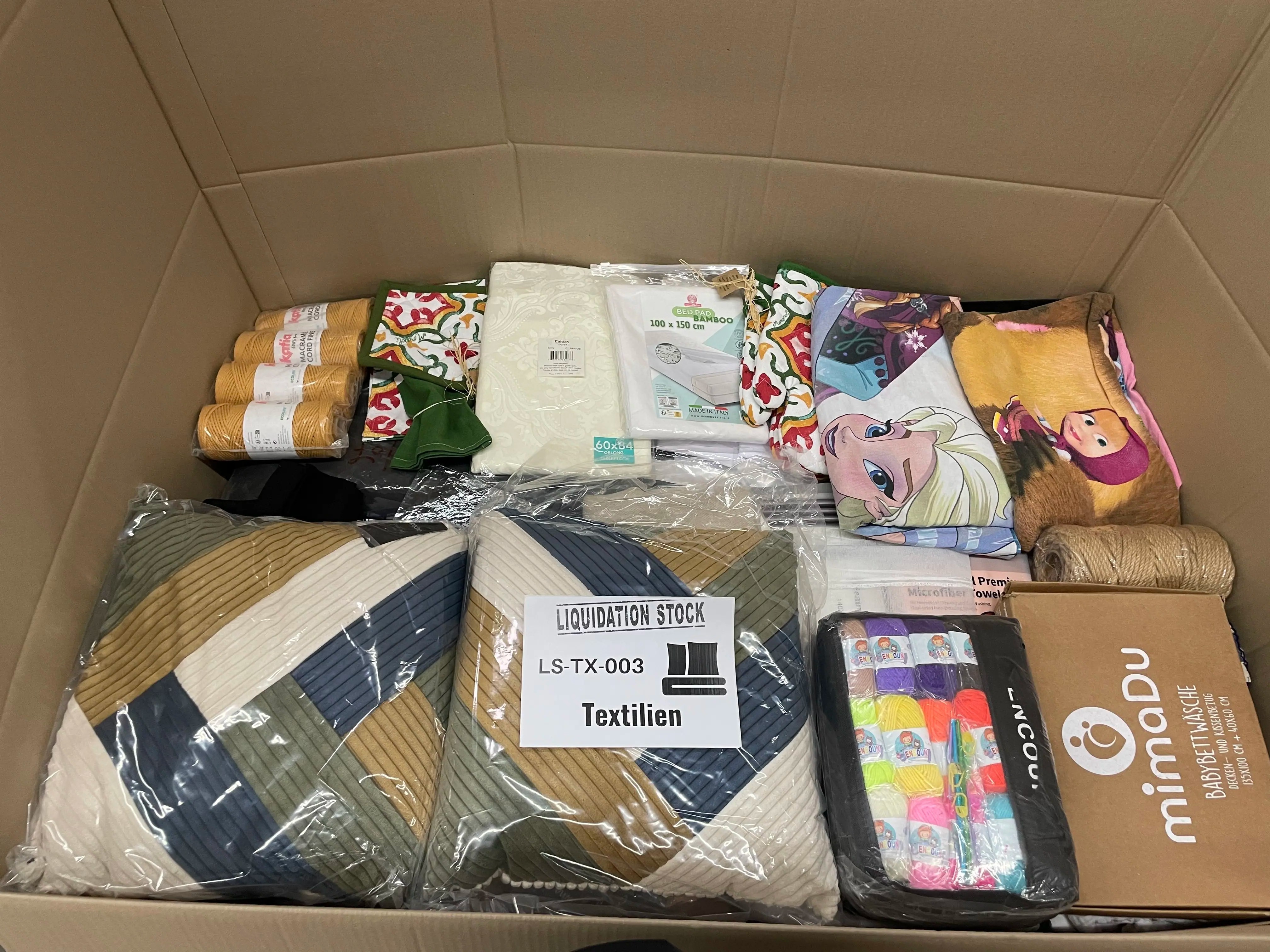 Pillows, Towels, Yarn, Napkins, Textiles and more