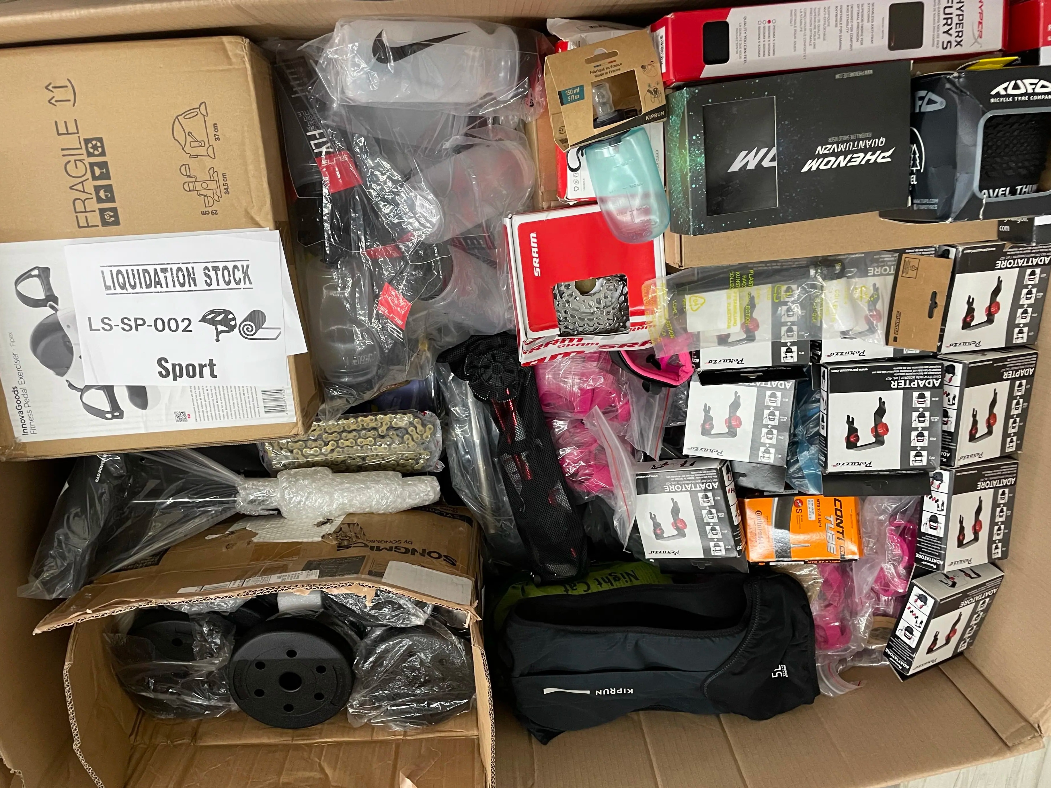 Kalenji Waist Bag, Sunglasses, Chains, Water Bottles and more