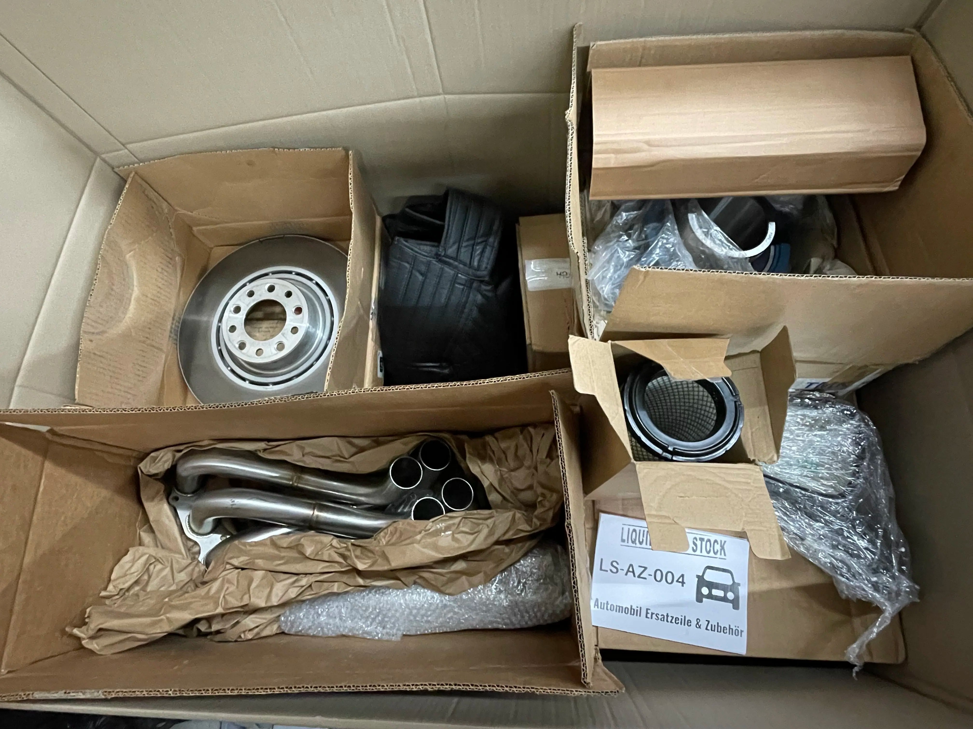 Exhaust Pipes, Brake Rotor, Car Parts and more