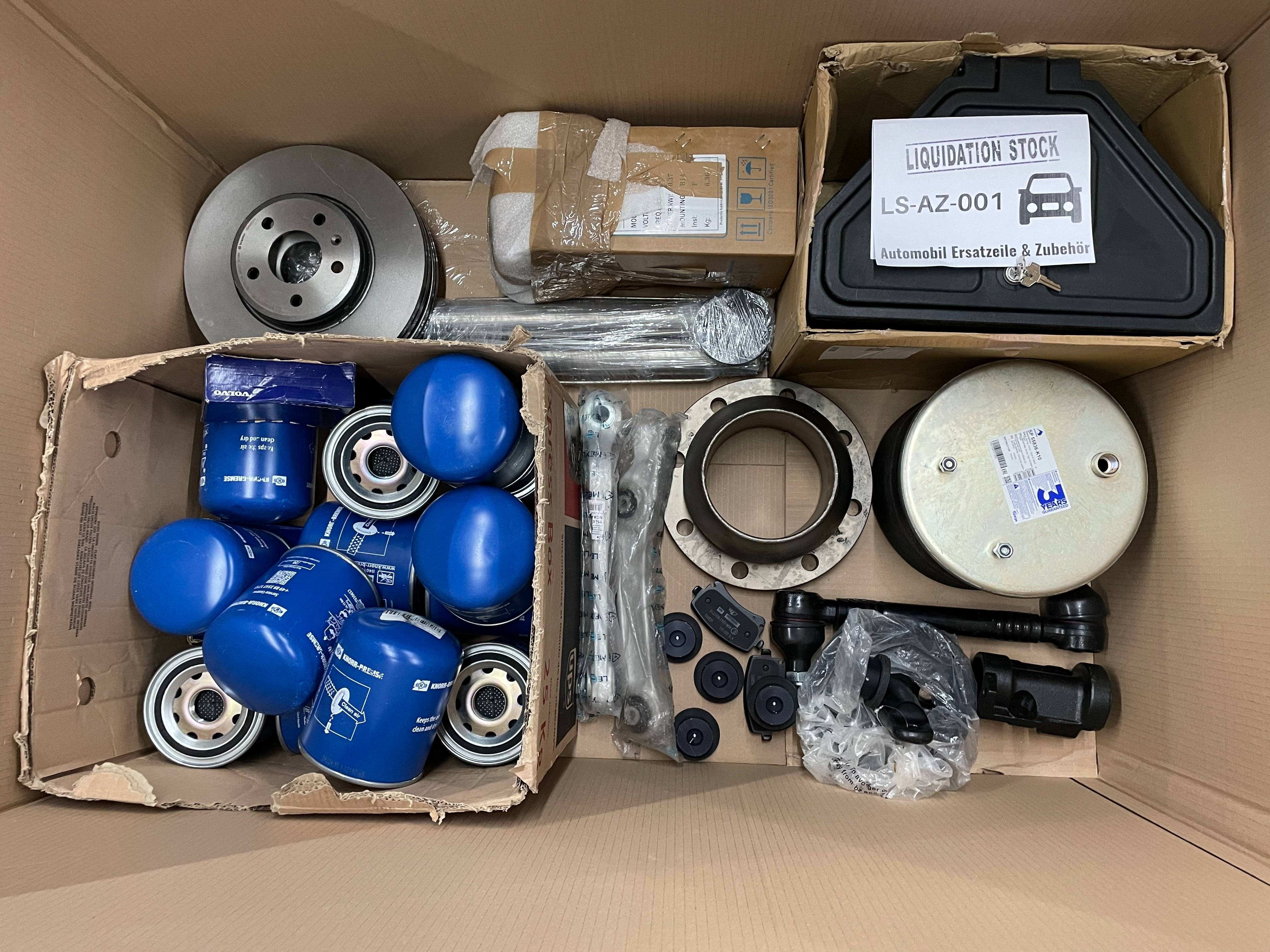 Ölfilter, Bremsscheiben, Autoteile und mehr