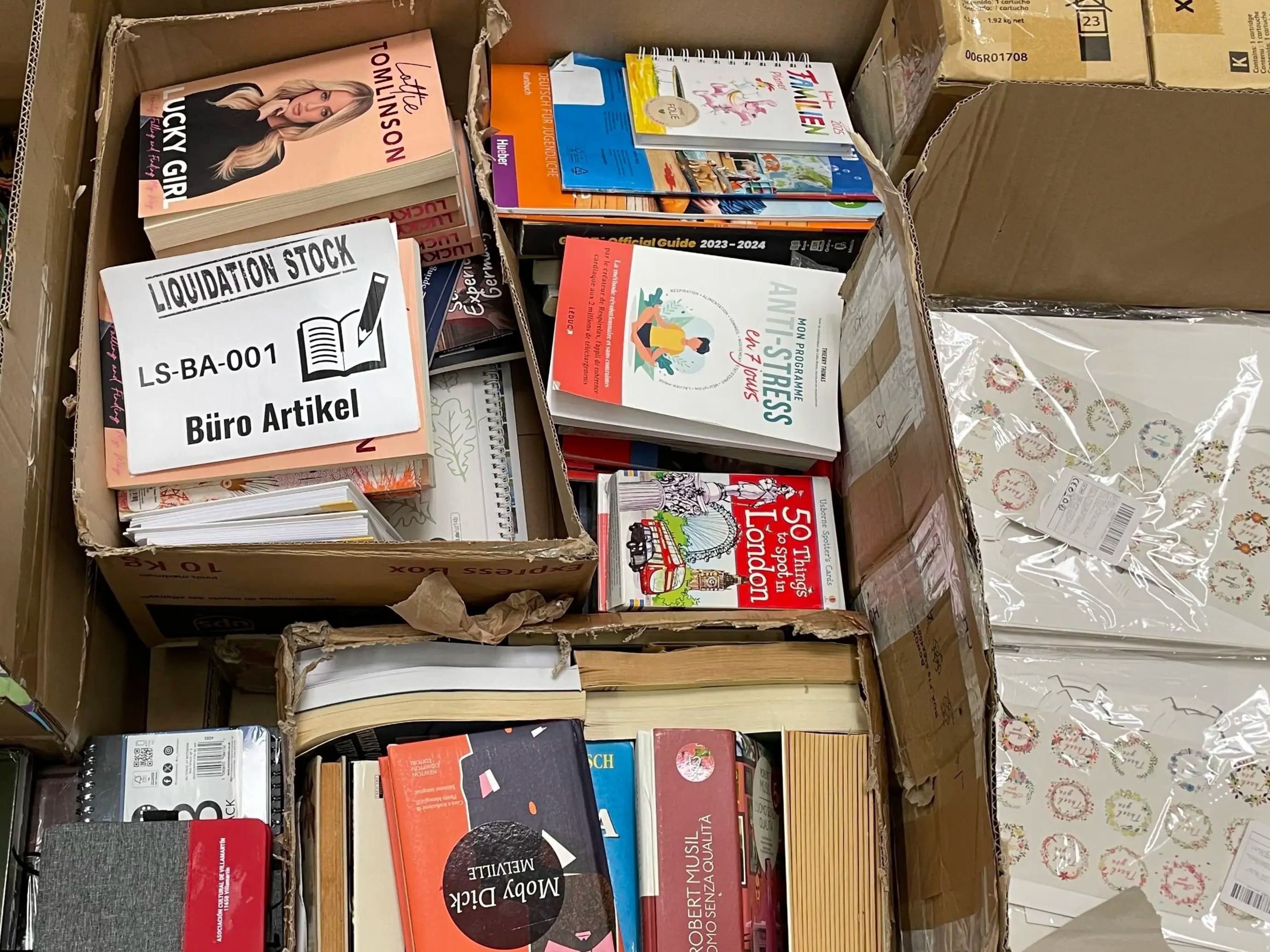 Comic and Reading Books, Xerox Paper, Stickers and more