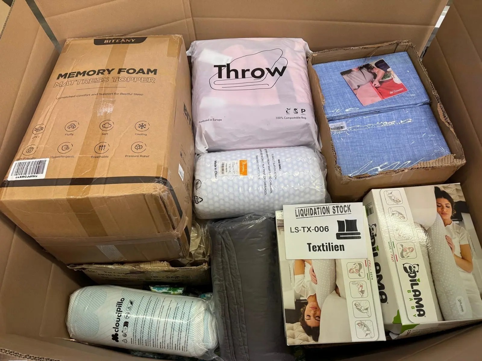 Bedding Sheets, BITEANY Mattress Topper, Pillows, Blankets and more