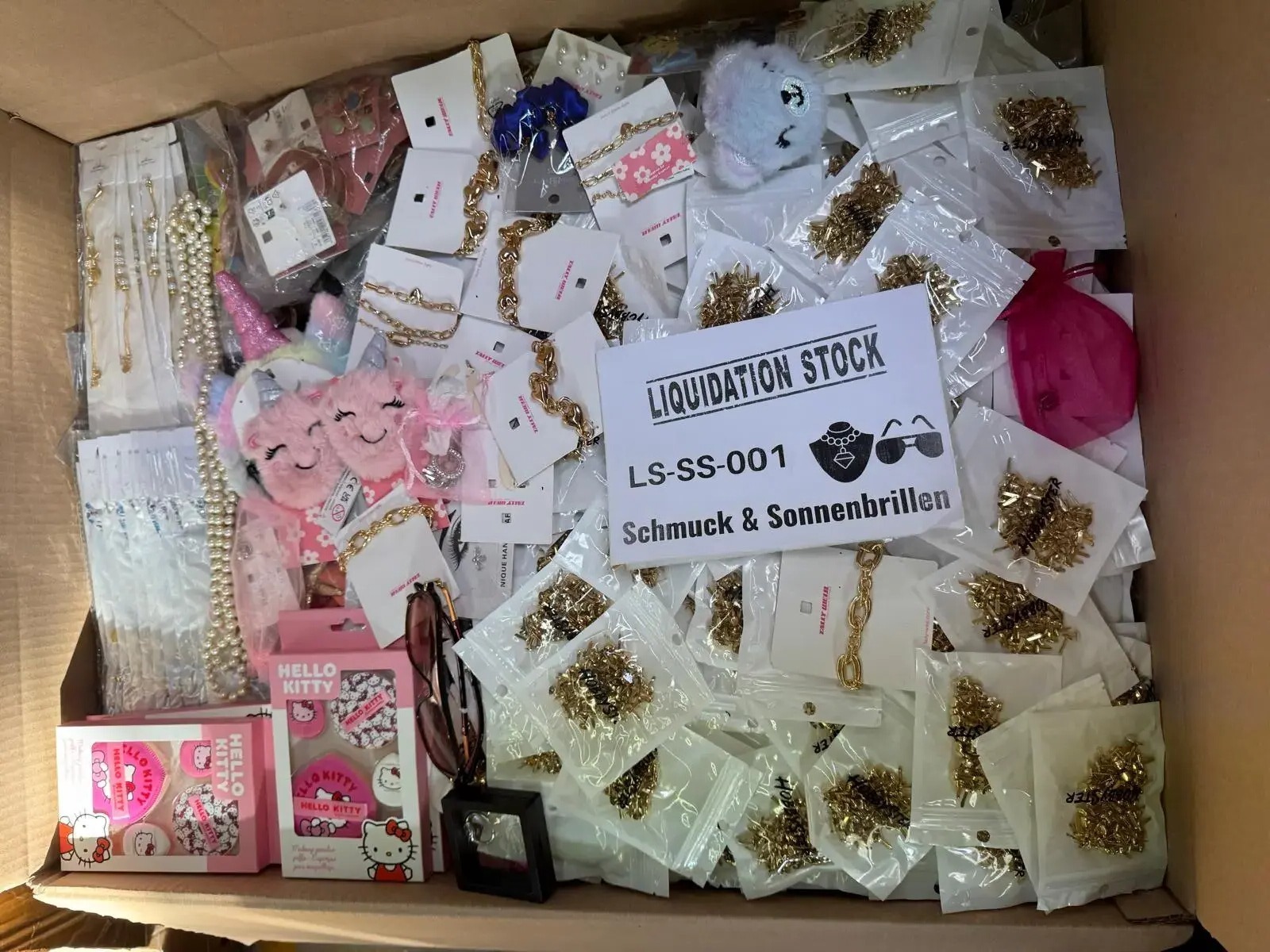 Hair Clips, Sunglasses, Keychains, Necklaces, Bracelets and more