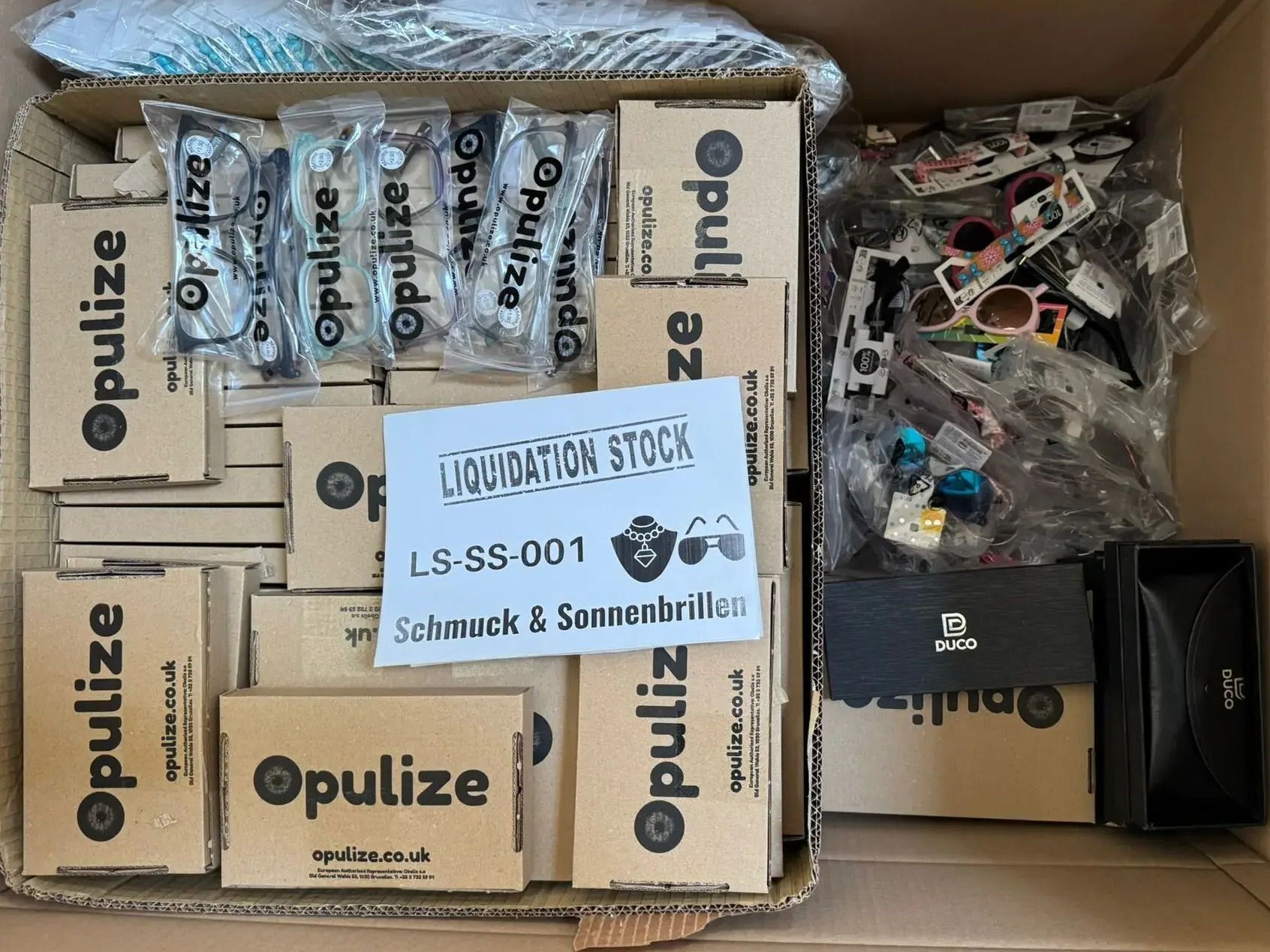 Opulize Glasses, Duco Glasses and more