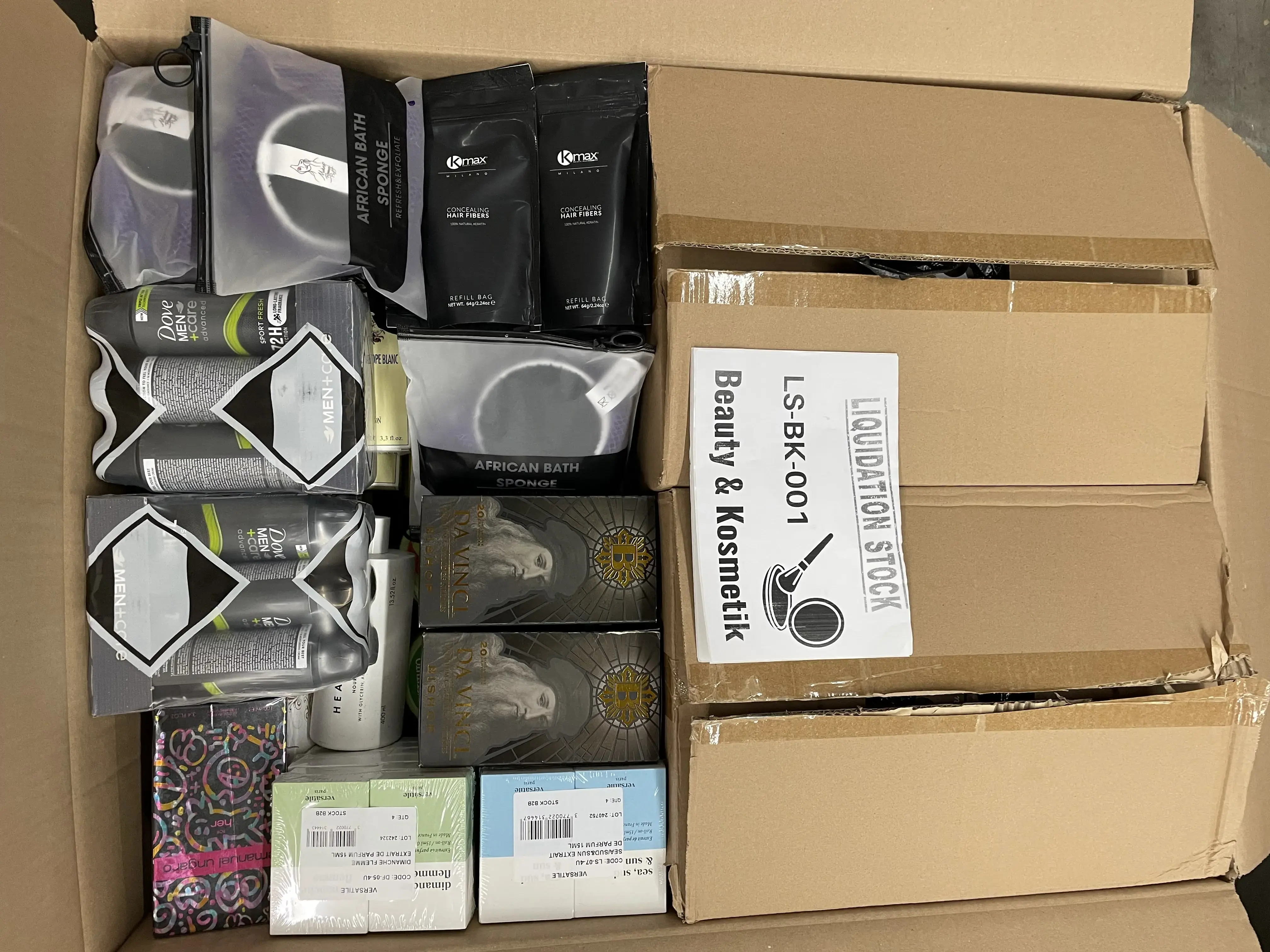 Dove Deodorants, Da Vinci Aftershave and more