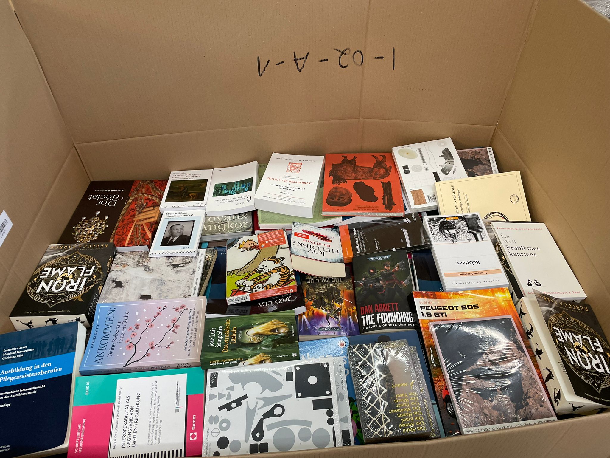 Verschiedene Lesebücher