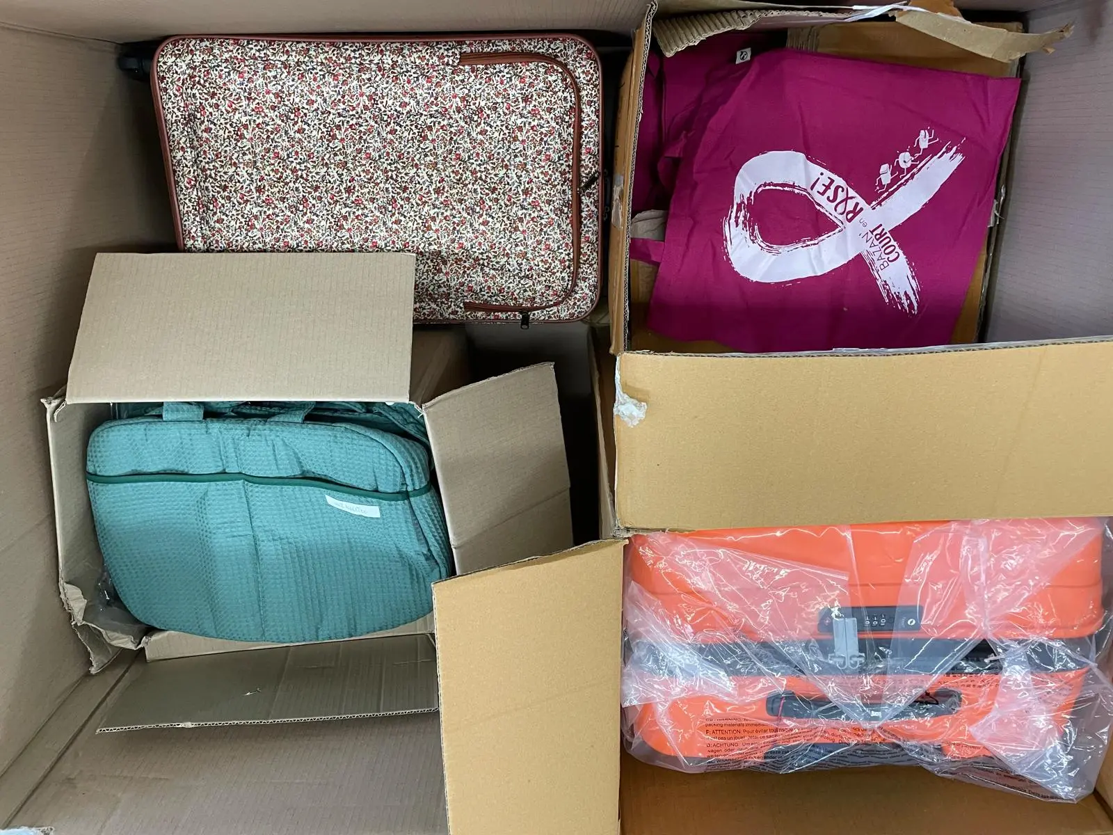 Suitcases, Bags and more