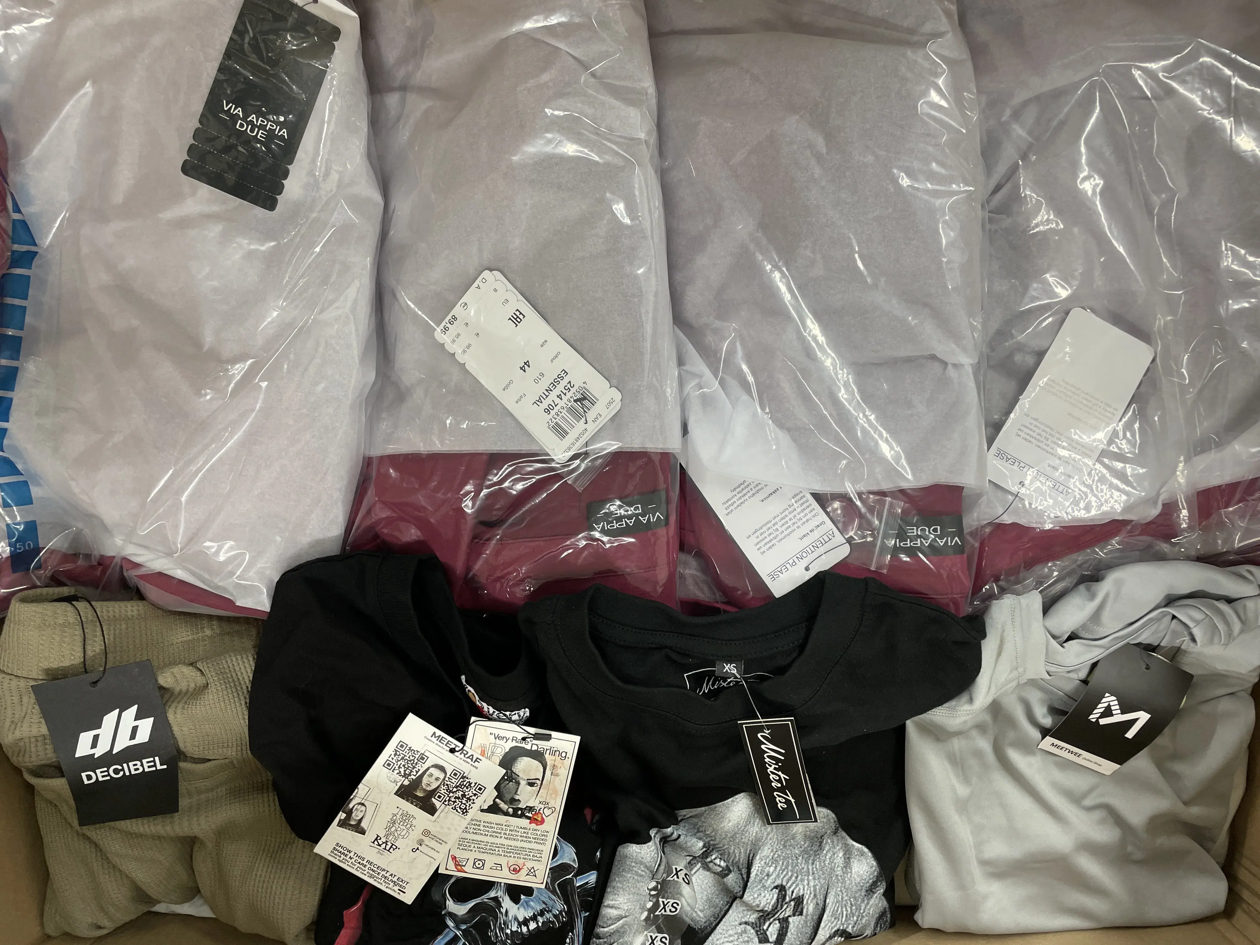 8x (Via Appia Due, Mister Tee, Decibel, Meetwee Shirts and more)