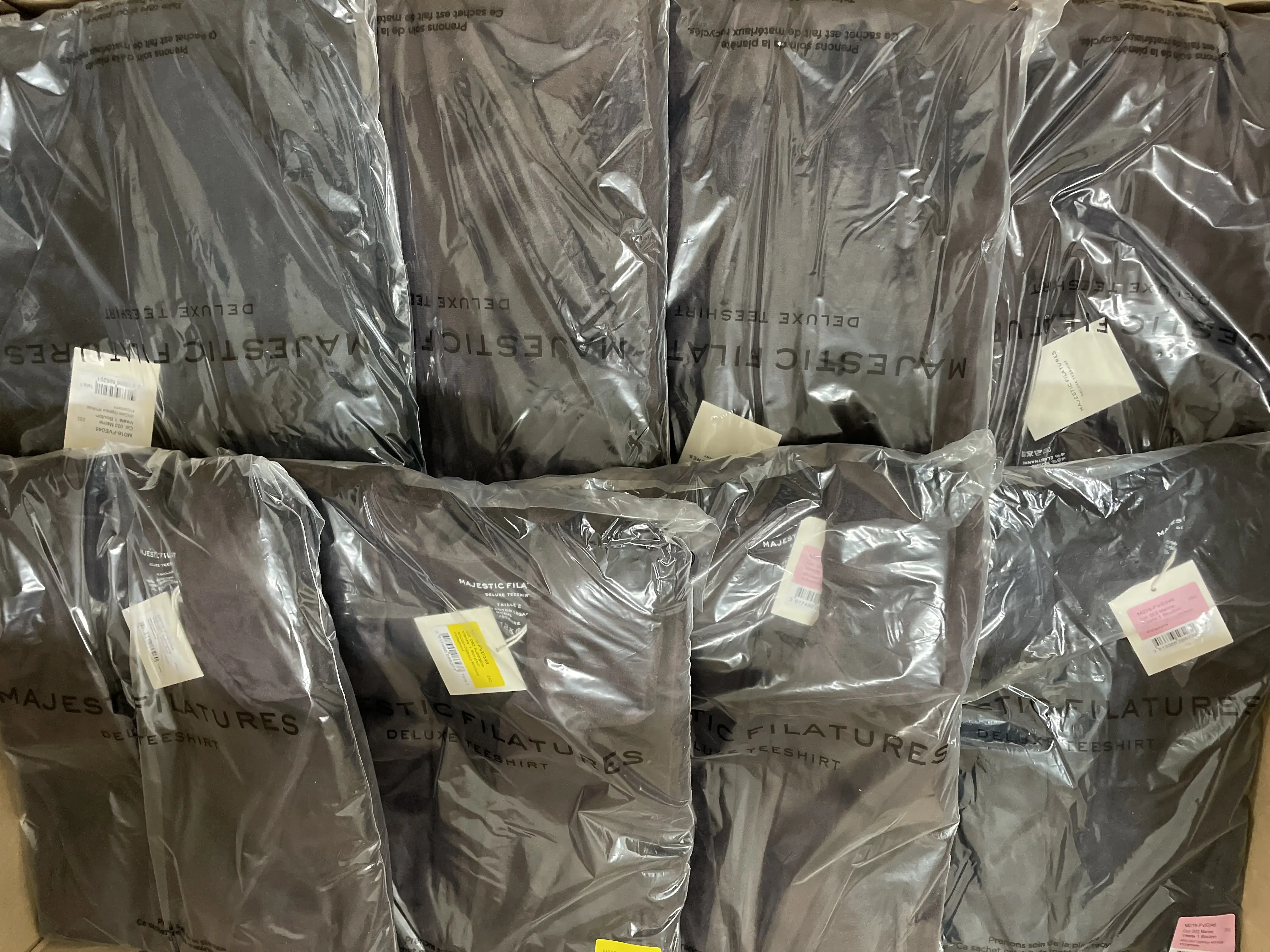 8x Majestic Filatures Shirts