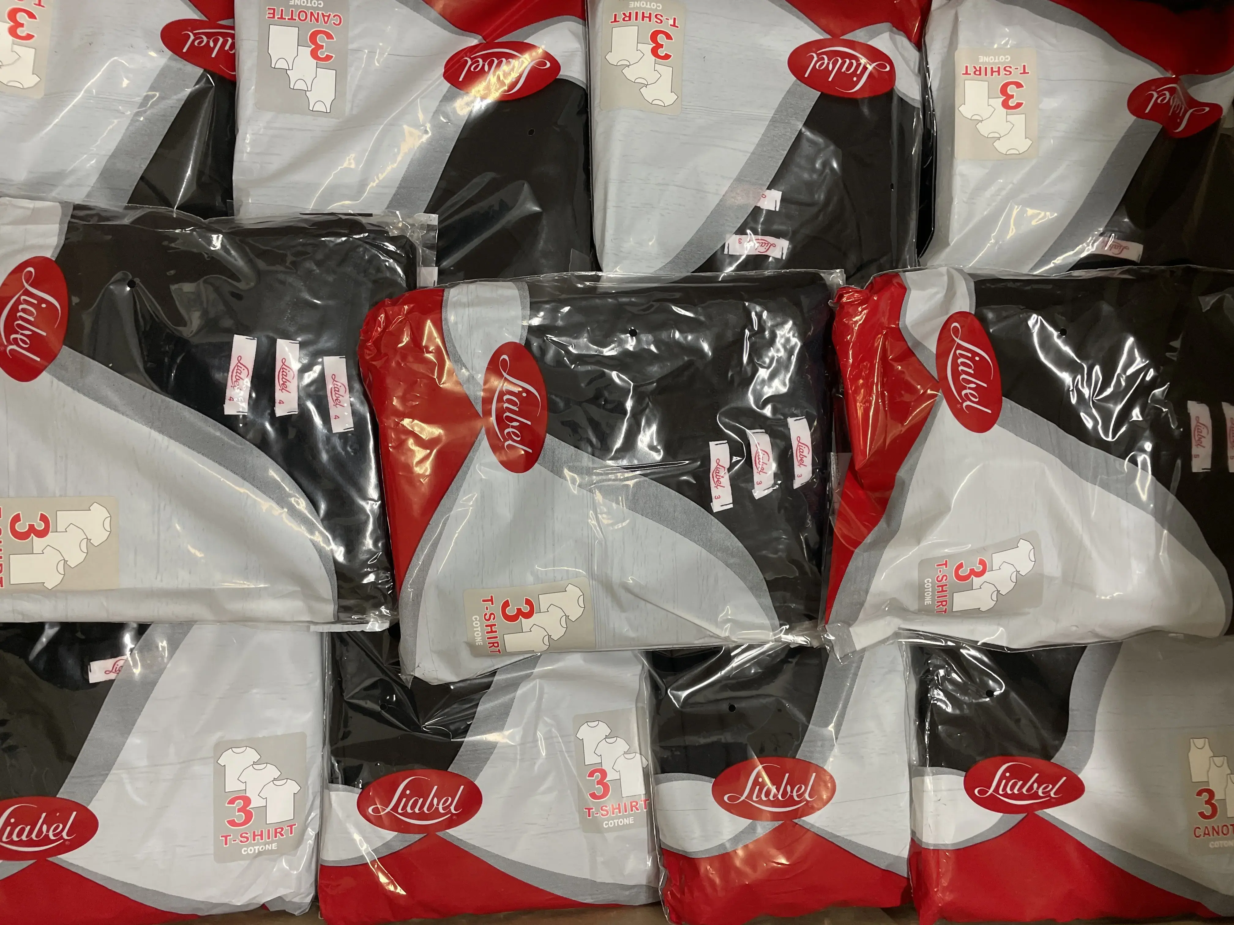 39x Plain Liabel T-Shirts